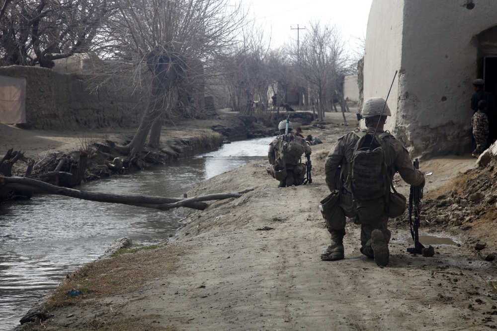 3/7 patrols in Sangin