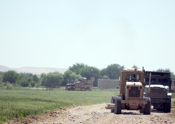 9th ESB patrols in Nawa-I-Barakzayi District