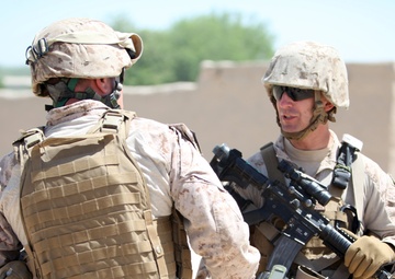 9th ESB patrols in Nawa-I-Barakzayi District