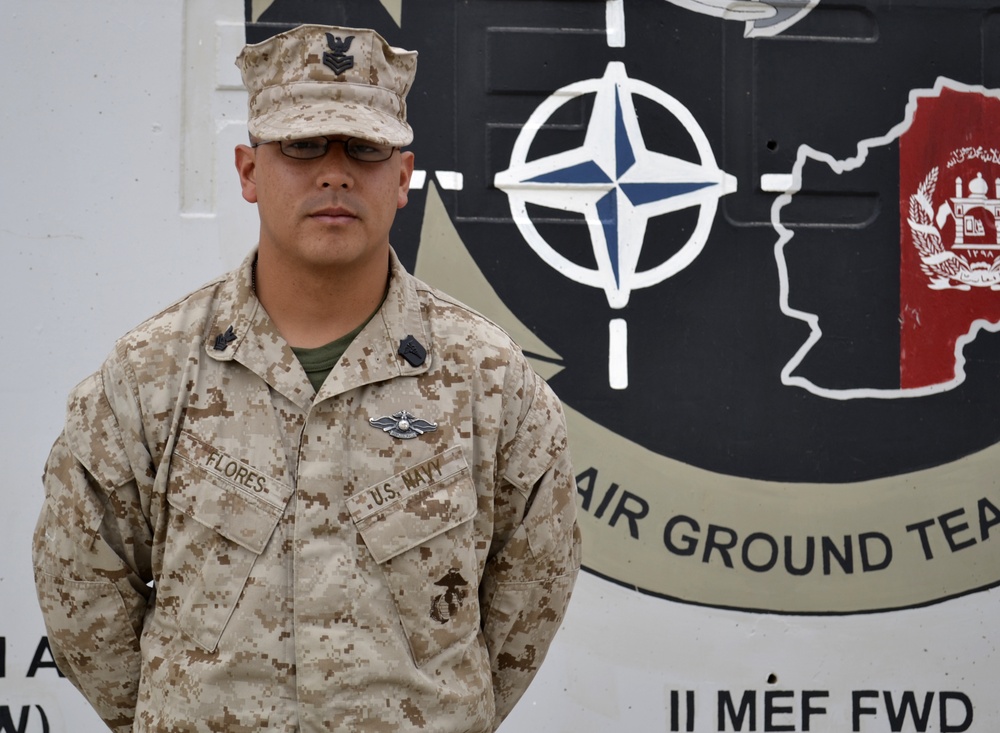 Guam corpsman helps save Marines despite injuries
