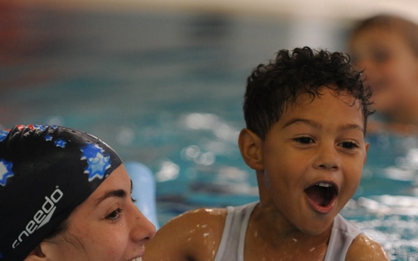 Swimming lesson