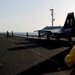 F/A-18C Hornet launch aboard USS Abraham Lincoln