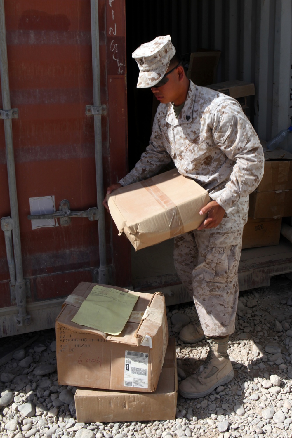 Pick, pack, ship: Marines support units across Helmand Province