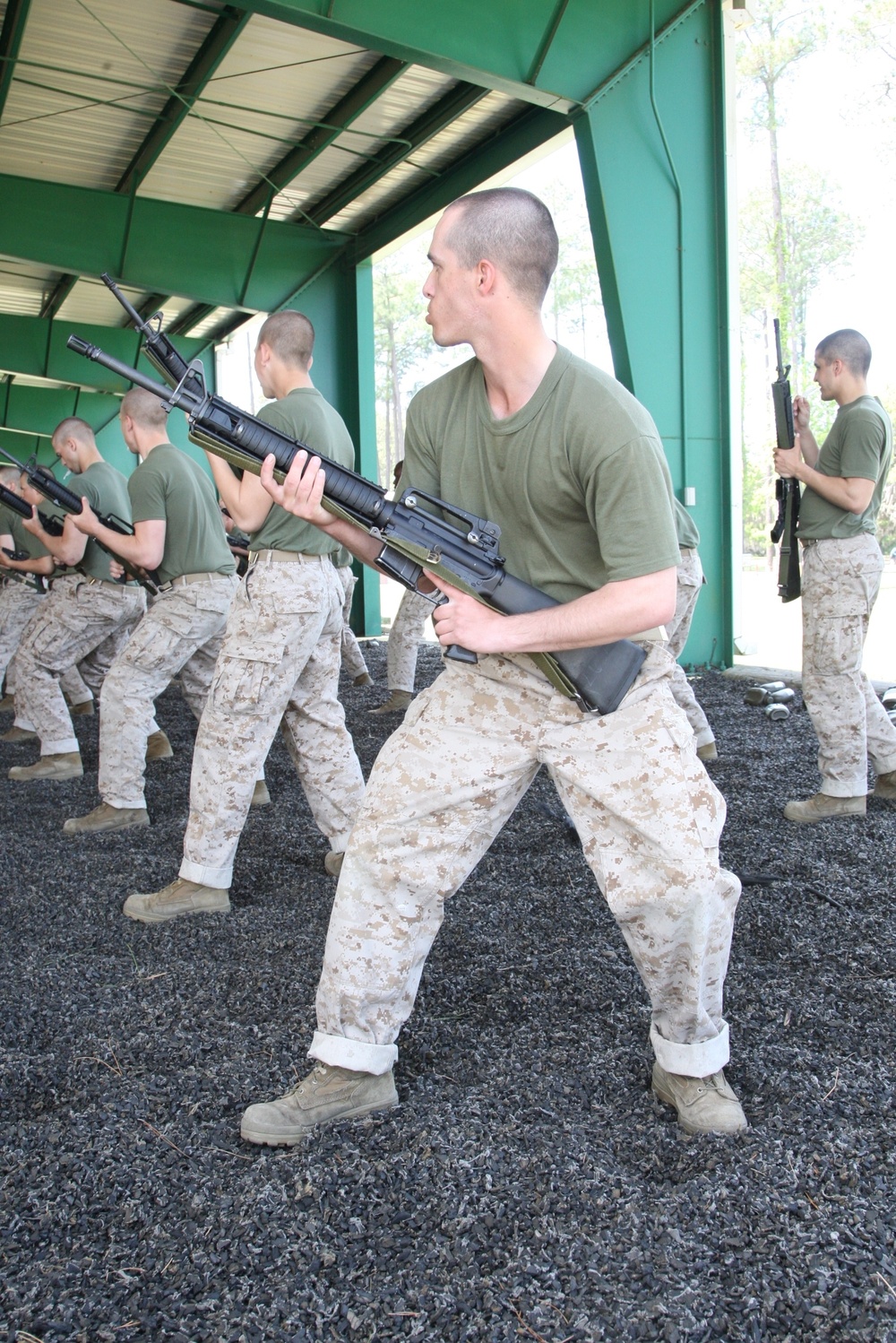 MCRD Parris Island, 3rd Recruit Training Battalion Marine Corps Martial Arts Testing