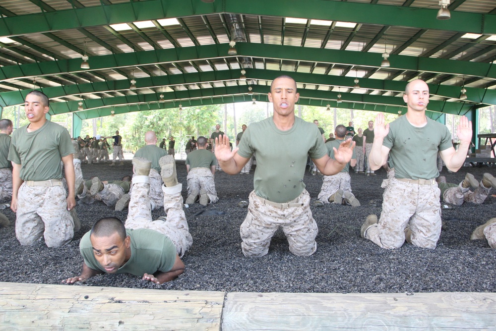 MCRD Parris Island, 3rd Recruit Training Battalion Marine Corps Martial Arts Testing