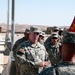 Army leadership visits troops