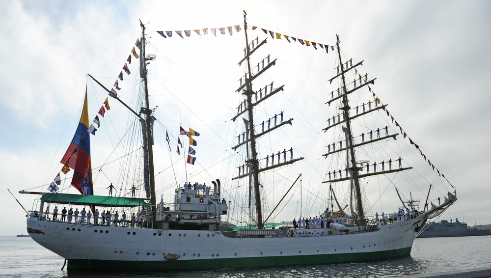 Colombian tall Ship ARC Gloria