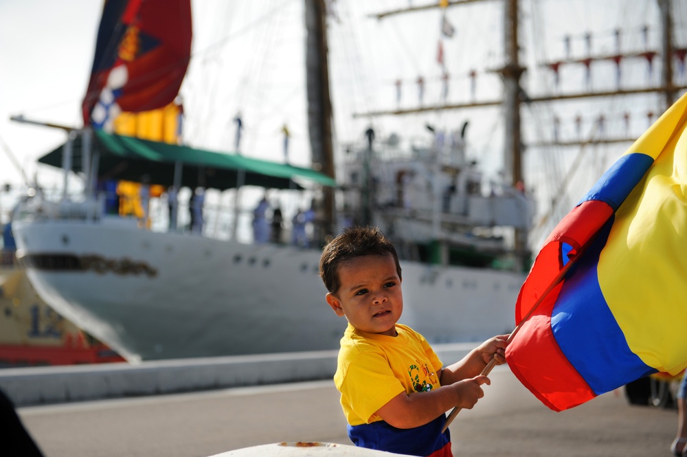 Colombian tall Ship ARC Gloria