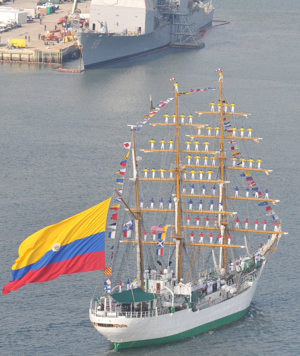 Colombian tall Ship ARC Gloria