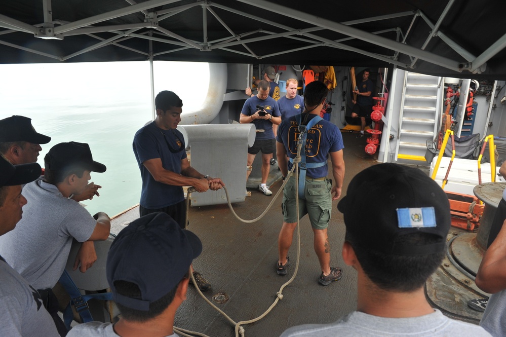 Navy Dive-Southern Partnership Station 2012