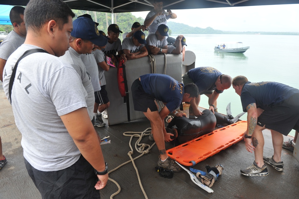 Navy Dive-Southern Partnership Station 2012