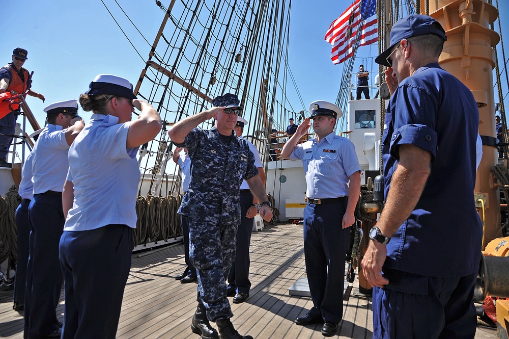 US Coast Guard cutter barque Eagle