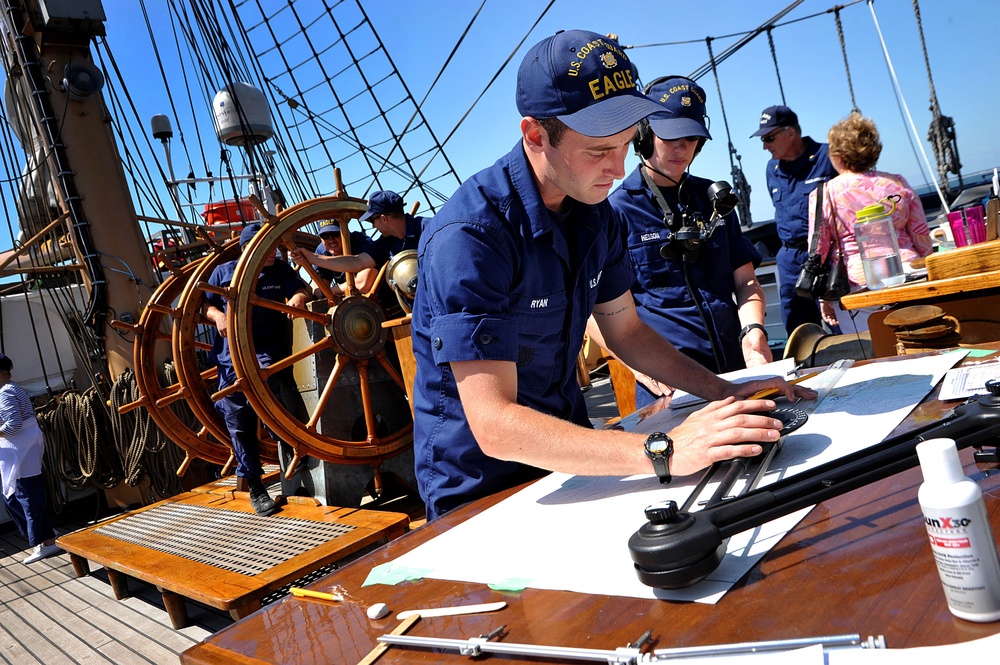 US Coast Guard cutter barque Eagle