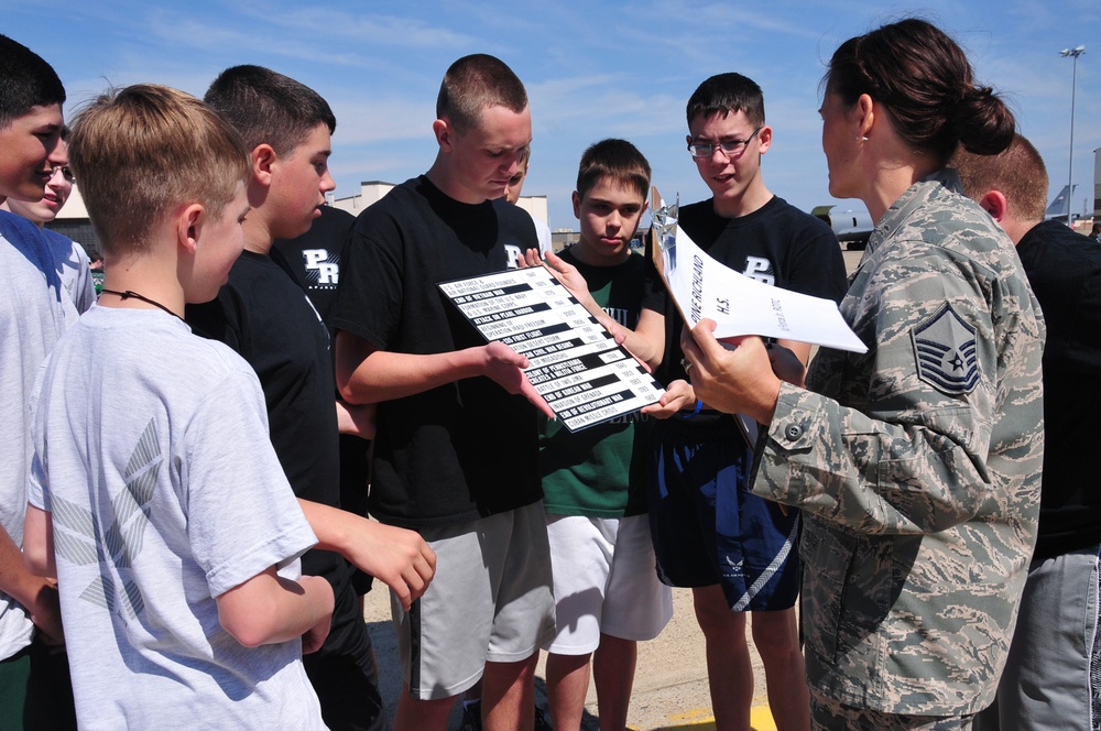 Area youth shine during the 171st JROTC Day