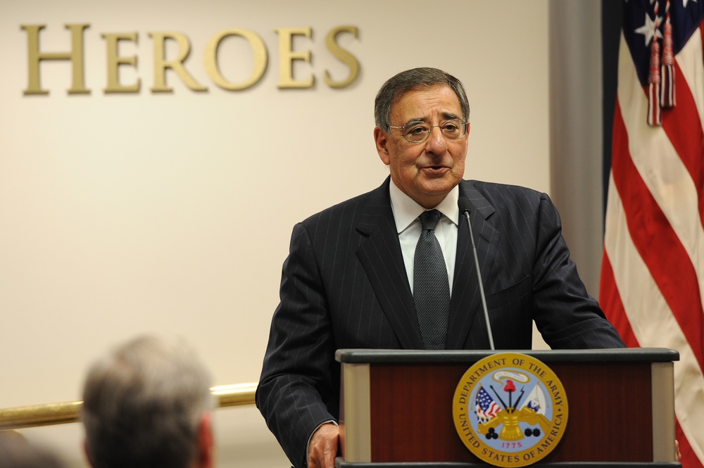 Pentagon Medal of Honor Induction Ceremony for Specialist Four Leslie H. Sabo, Jr. Hall of Heroes