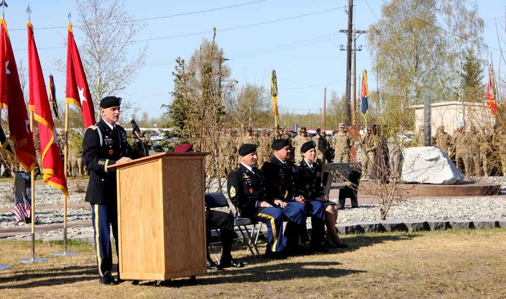 Arctic Wolves Memorial ceremony