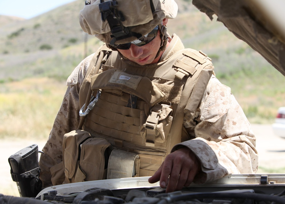 7th ESB Marines evaluate skills in battalion field exercise