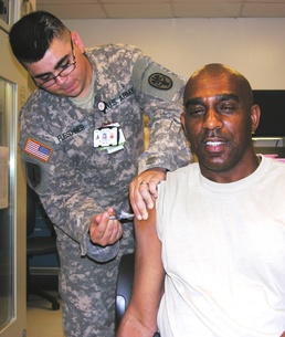 Reserve soldiers stay fit for the fight