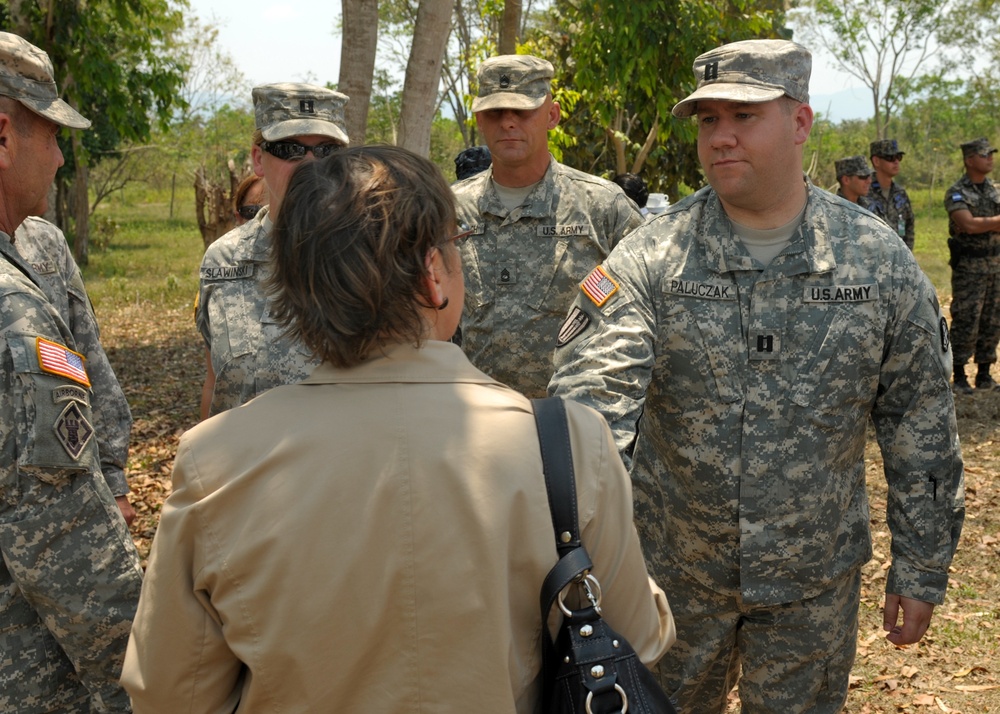Missouri Guardsman serving in Honduras is new father