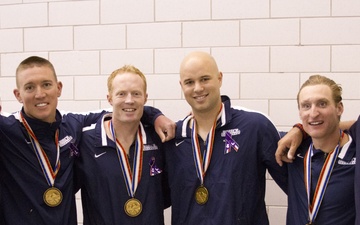 Team Navy/Coast Guard swims for gold at 2012 Warrior Games
