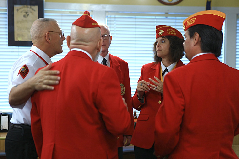 Onslow County Marine Corps League appoints its first female commandant