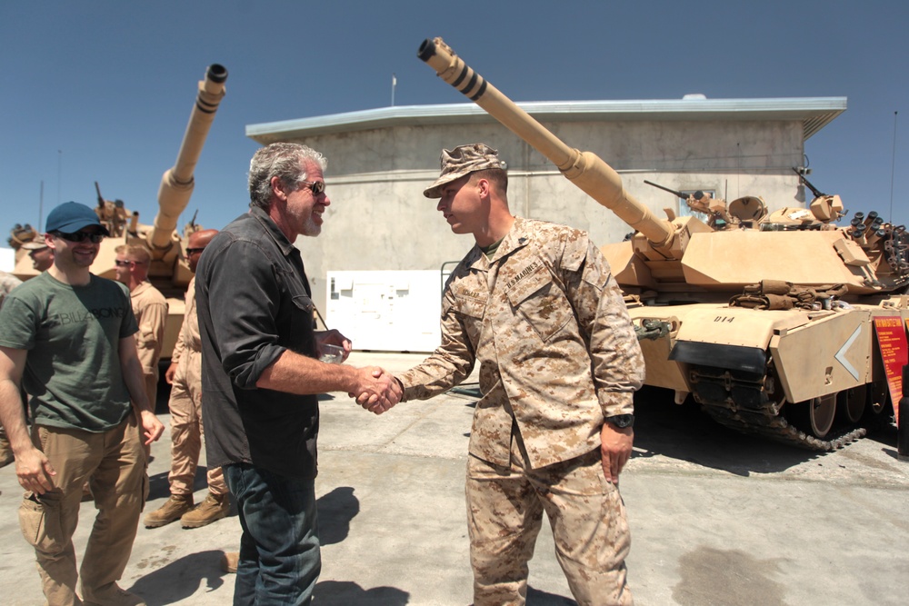 Sons of Anarchy visits Combat Center