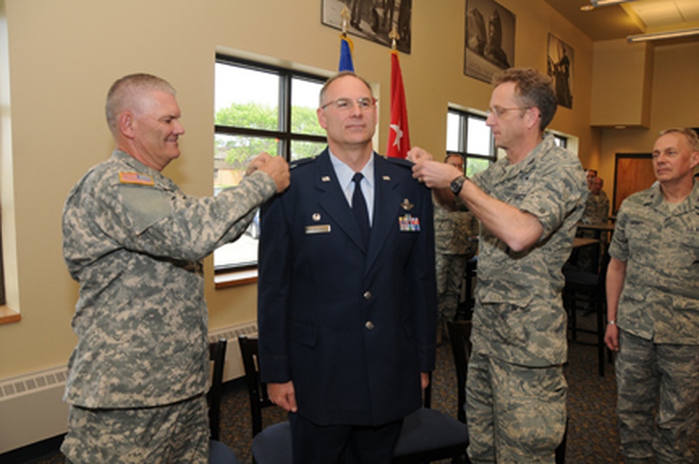 DVIDS - News - Dougherty promoted to colonel in North Dakota Air Guard