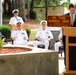 Presenting a memorial sign