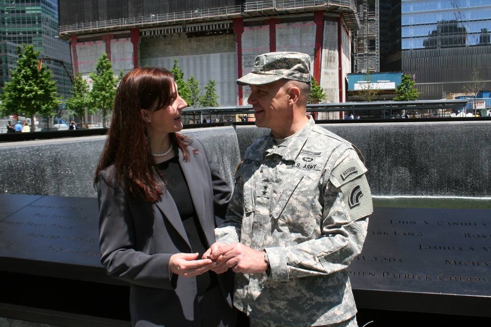 Troops receive 9/11 Tribute Center recognitions for Armed Forces Day