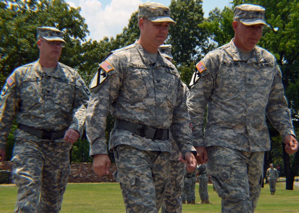 Inspection of troops