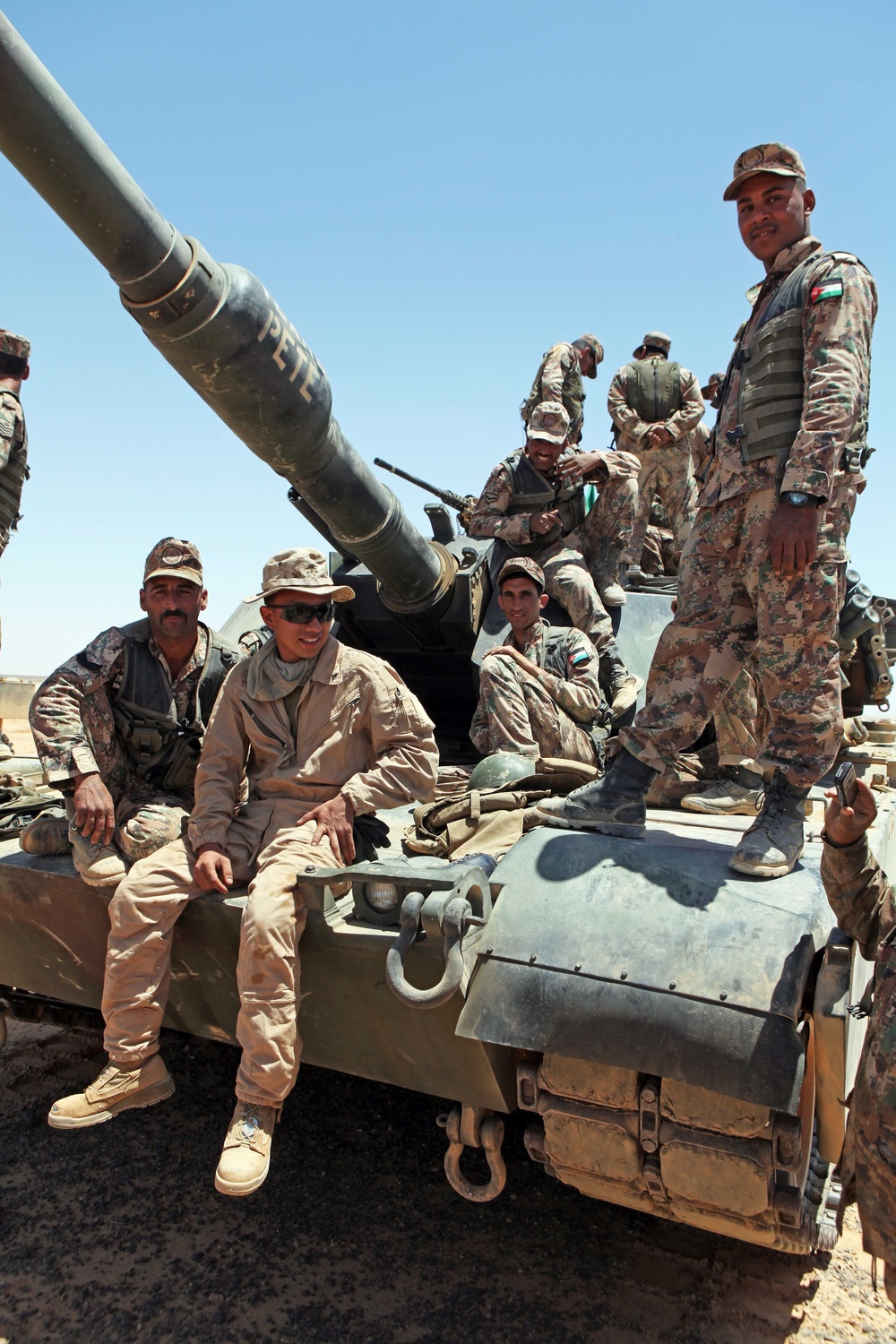 US Marines, Jordanian forces find common ground with firepower