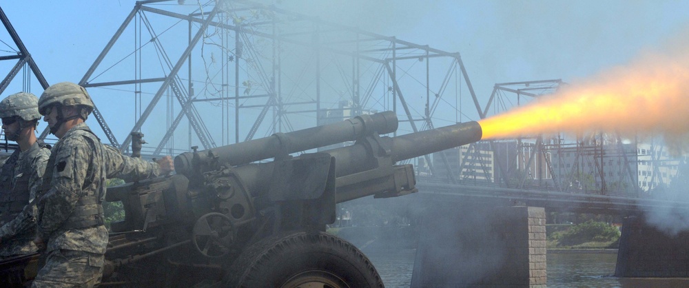 Military, public gather for Armed Forces Day