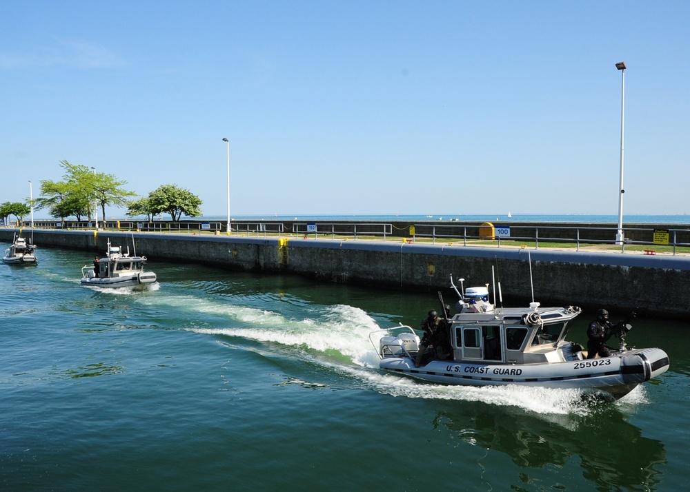 Coast Guard provides security for NATO summit