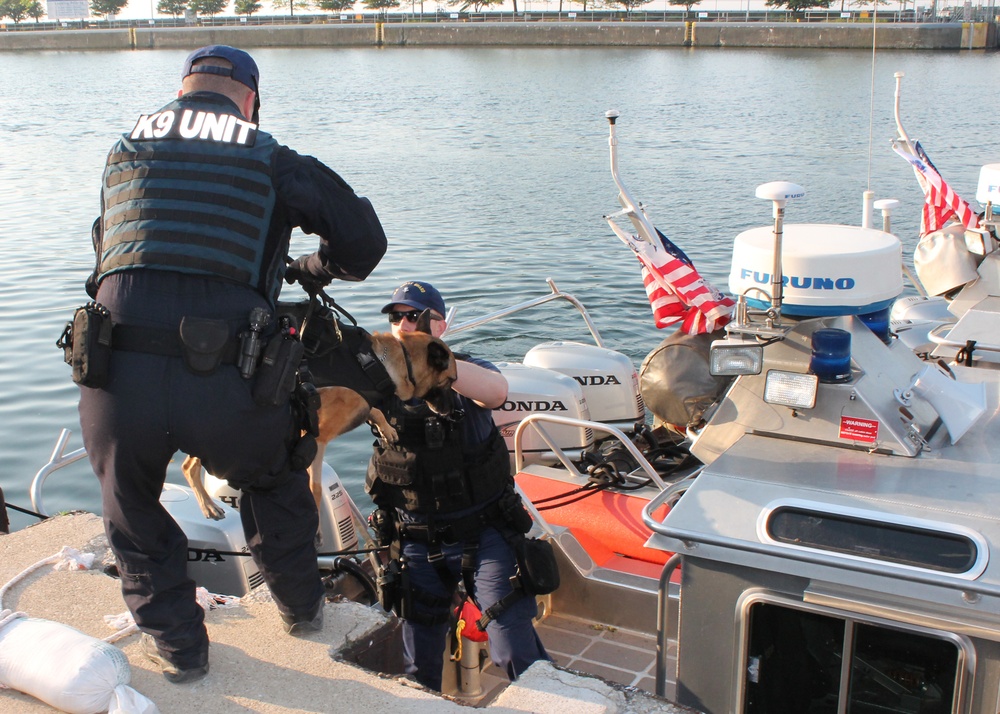 Coast Guard provides security for NATO summit
