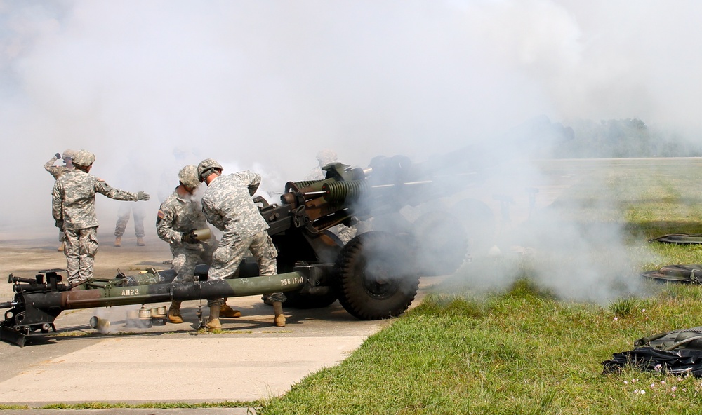 377th TSC change of command ceremony