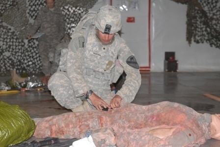 GarryOwen soldiers conduct best medic competition