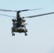 CH-47F takes off