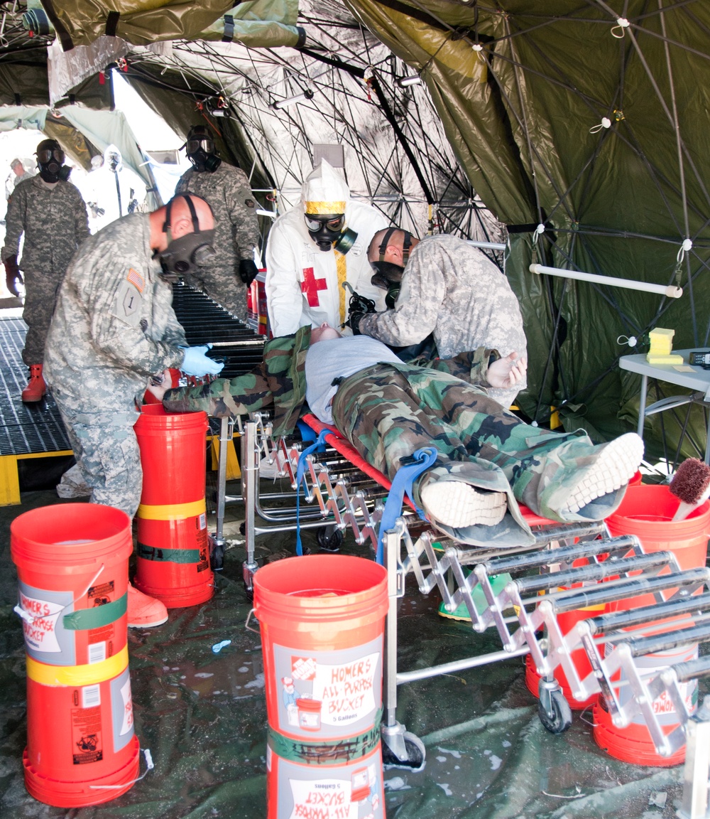 Medical, chemical troops forge alliance against potential CBRNE threats on U.S. soil