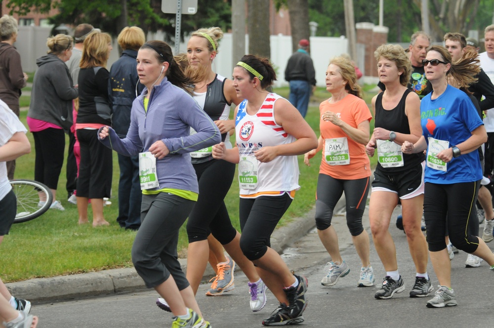 TAPS runs for survivors at Fargo Marathon