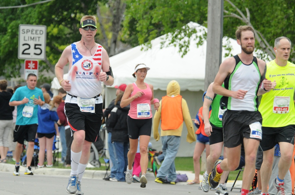 TAPS runs for survivors at Fargo Marathon