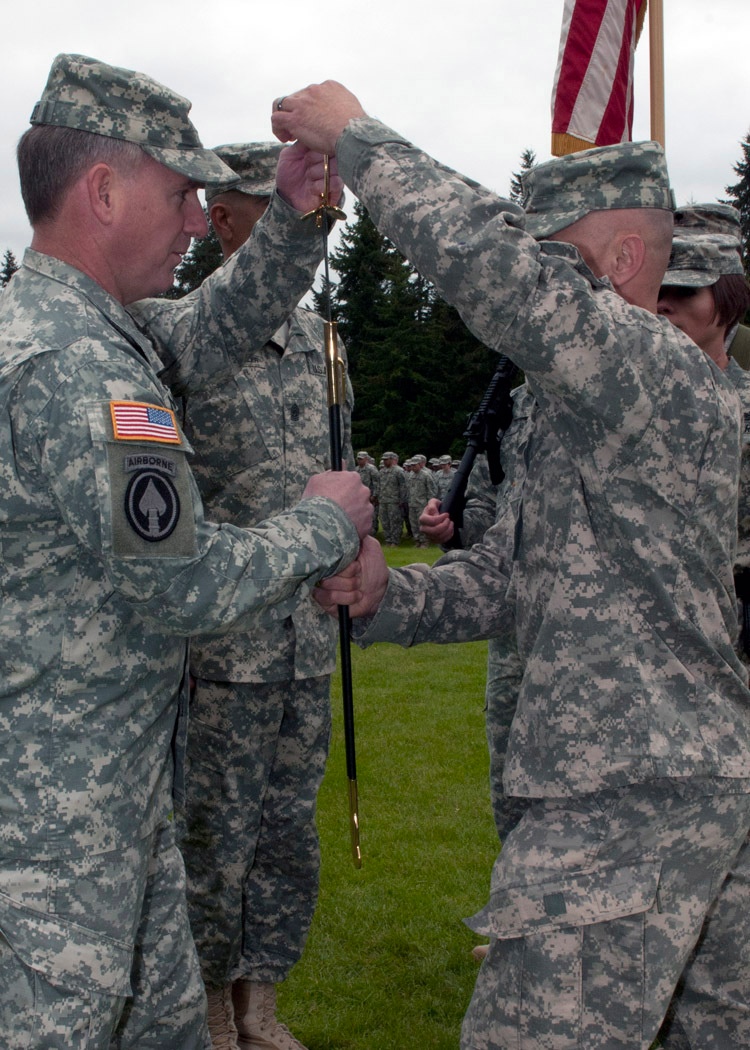 201st BfSB bids welcome, farewell to command sergeants major