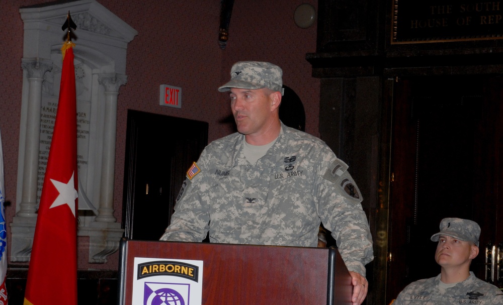 New commander takes charge of 360th Civil Affairs Brigade