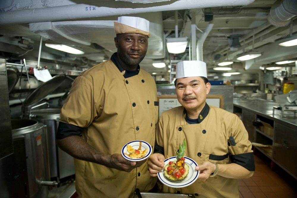 Showcasing culinary skills