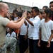 Beyond the Horizon soldiers work in Naco, Honduras