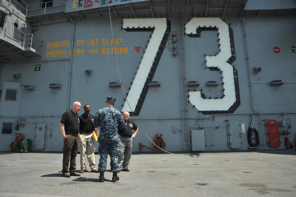 Visiting USS George Washington