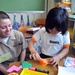 USS McCampbell sailors visit Japanese school