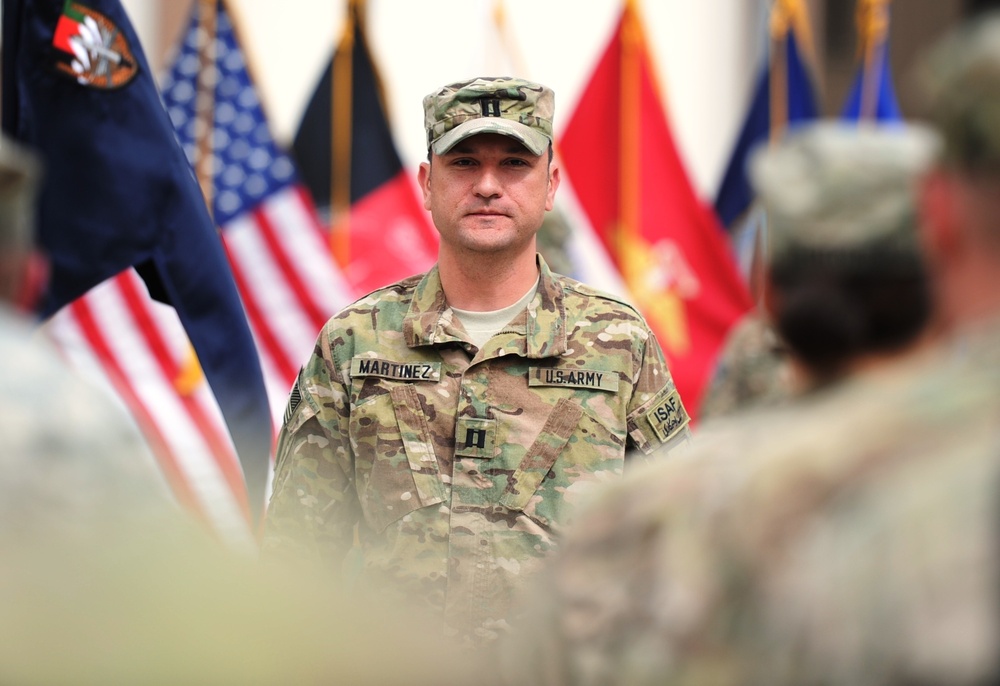 HHC USFOR-A change of command
