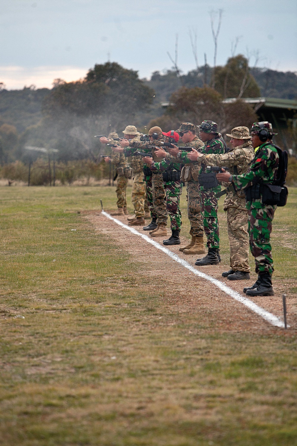 Countries improve marksmanship, strengthen relations during shooting match