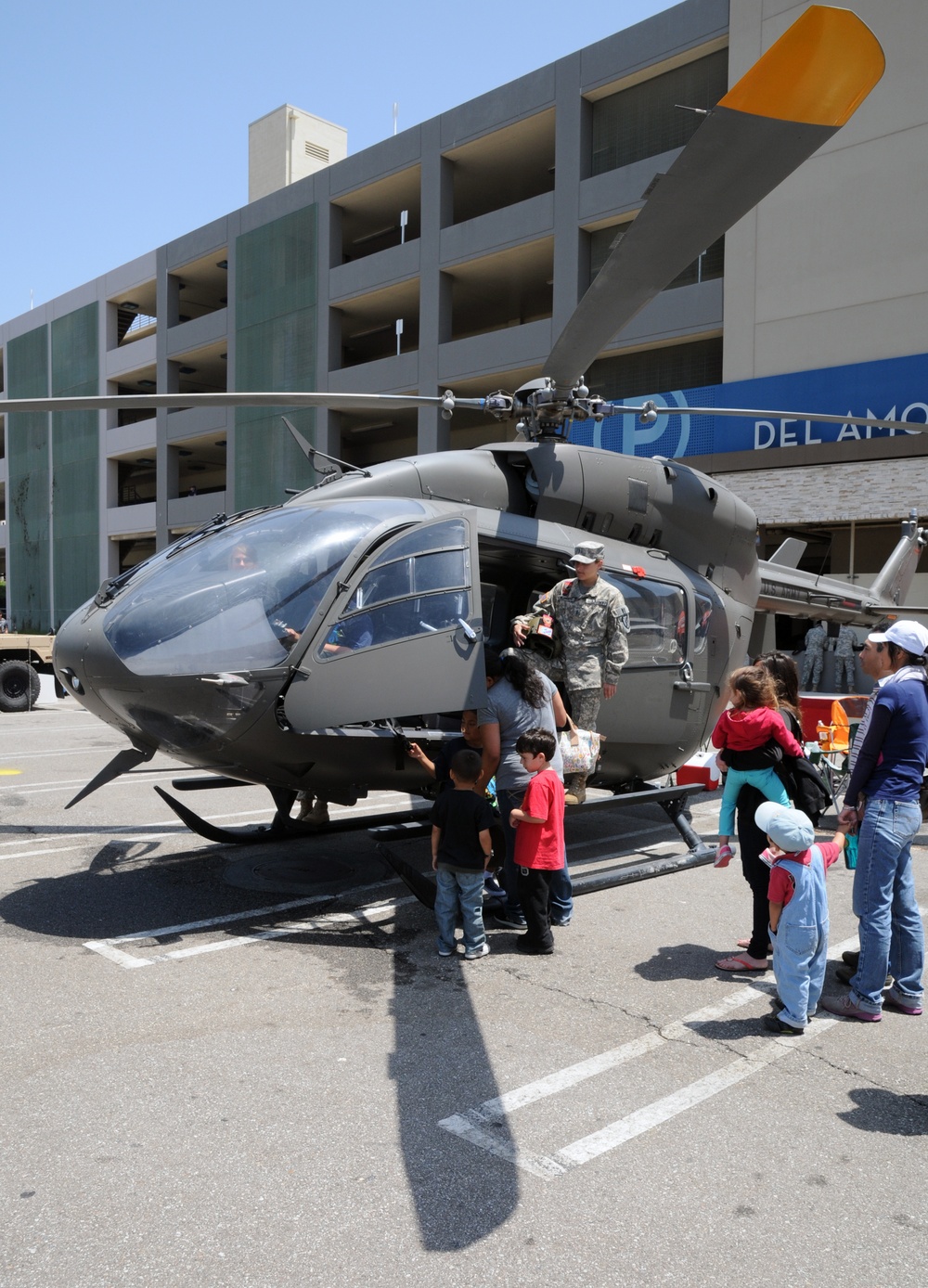TAFDA helicopter exhibit