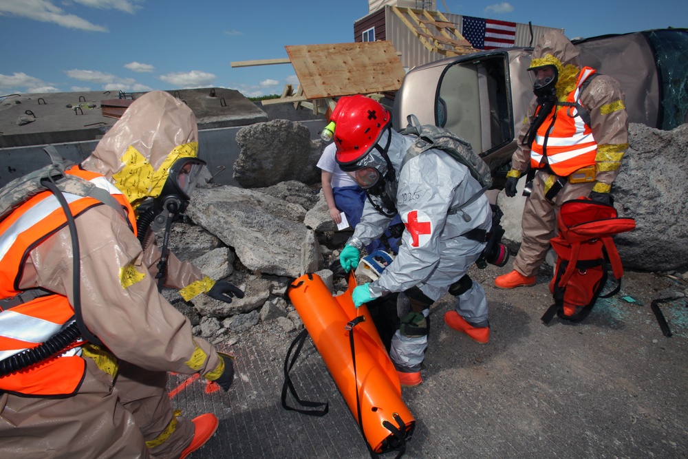 New Jersey National Guard participates in Region II Homeland Response Force External Evaluation